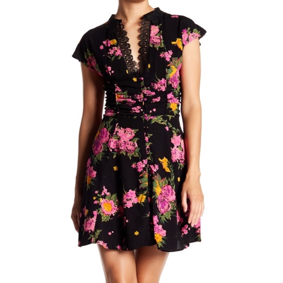Free People Dresses & Skirts - Free People Alora Mini Dress Floral